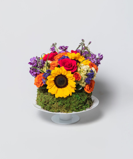 Blooms & Bakes Floral Cake