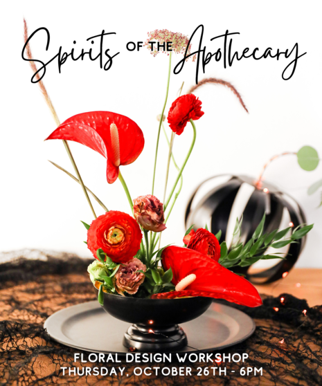 Spirits of the Apothecary Workshop - October 26th at Downtown Orlando