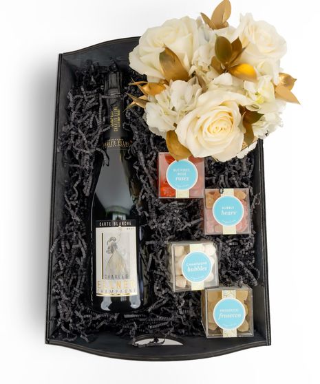 Sweet Vines Champagne Basket