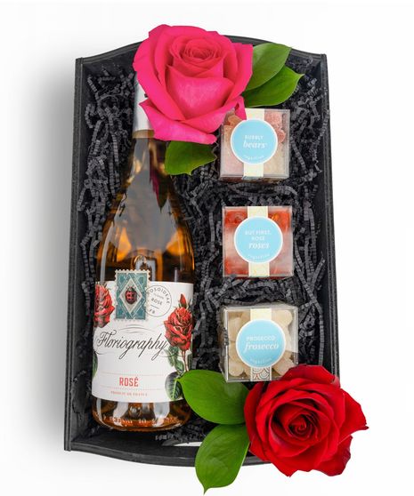 Sweet Vines Rose Basket