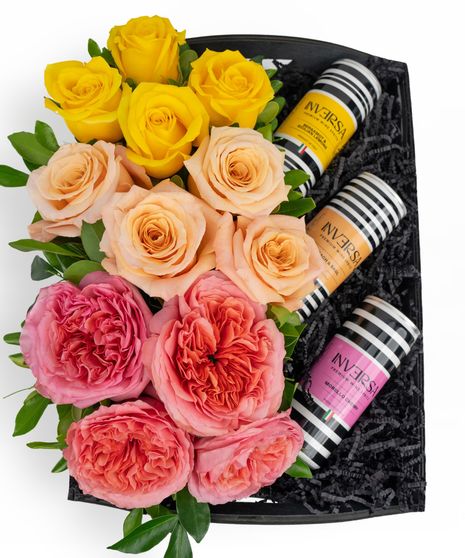Floral Vines  Inversa Basket