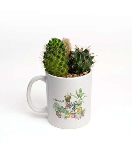 Mug of Spikes Plant Mug