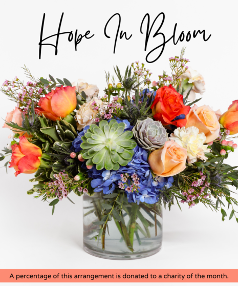 December Hope In Bloom -  Charity of the Month Arrangement
