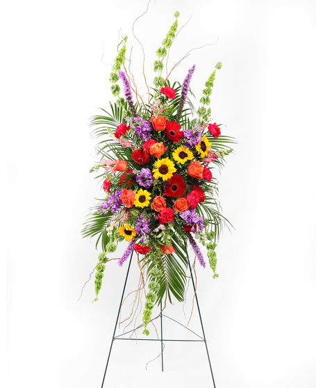 Joyful Sentiments Standing Spray