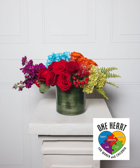 September Hope In Bloom -  Charity of the Month Arrangement
