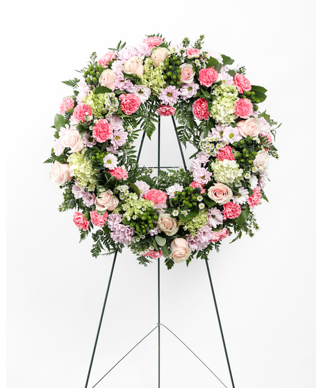 Graceful Condolence Wreath