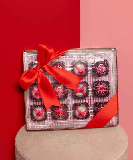 Sweet Shop USA  Valentine's Truffles - 12 Piece
