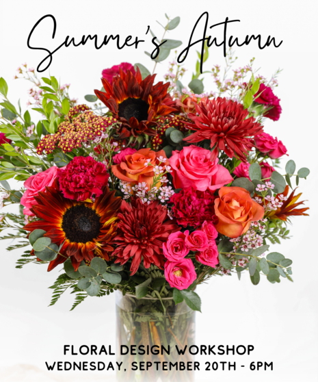 Summer's Autumn Workshop - September 20th at Downtown Orlando