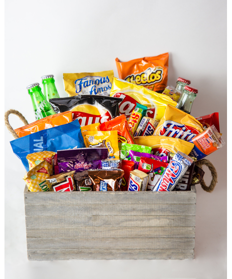 Snack Basket, In Bloom Florist, Orlando, FL, Heathrow, FL