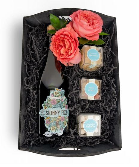 Sweet Vines Prosecco Basket