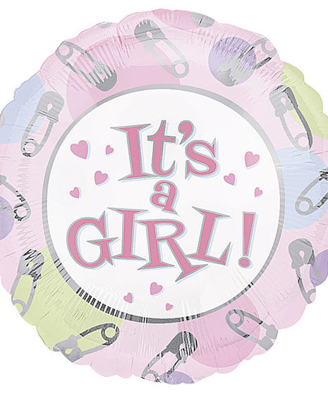 Baby Girl Balloon Bouquet