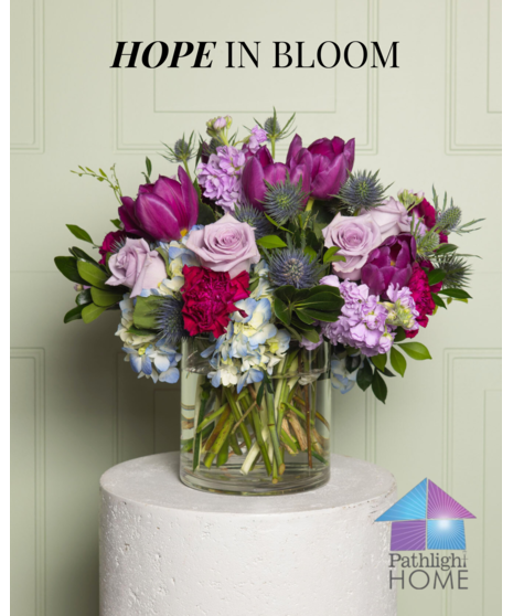 April Hope In Bloom -  Charity of the Month Arrangement