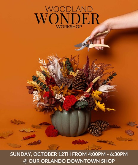Woodland Wonder - Orlando Design Workshop - October 12th