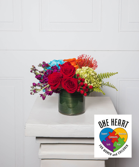 September Hope In Bloom -  Charity of the Month Arrangement