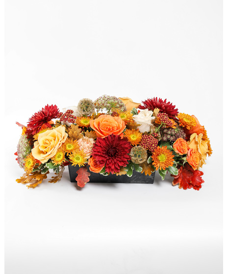 With these beautiful blooms, The Trailblazer Centerpiece definitely lives up to its name. Perfect for your dining table during Thanksgiving.