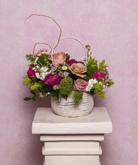 Wild Rose Basket