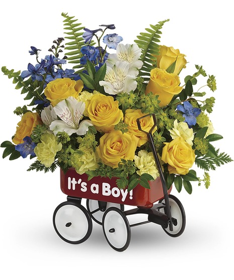 Sweet Little Wagon Bouquet