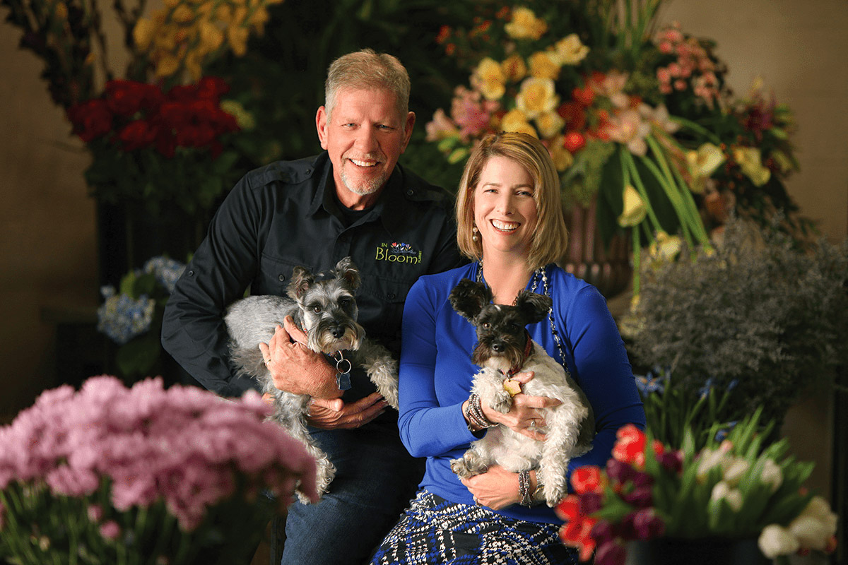 John and Sally Kbylinski, In Bloom Founders